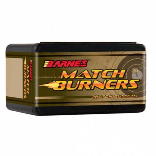 Barnes Match Burner Boat Tail 30 Cal 155gr (Box of 100)