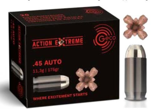 GECO Pistol Cartridges .40S&W HP Action EXTREME 20 Stk Fangschuss 155grs/10,0g