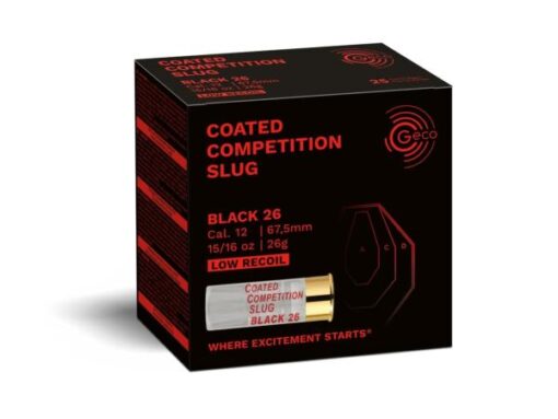 GECO Slugs 12/67,5 CompetSlug COATED 26g 100 Stk BLACK