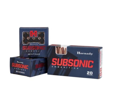 HORNADY Pistol Cartridges 9mm Luger XTP SubSonic 147 grs 25 Stk Hohlspitz