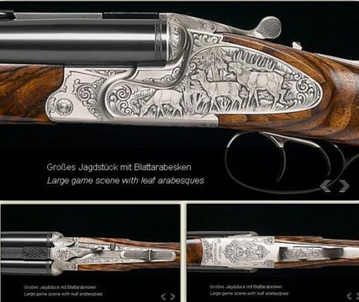 KRIEGHOFF Surcharge for new guns Gravur: Seitenplatte II Optima-Ultra-Classic-Hubertus