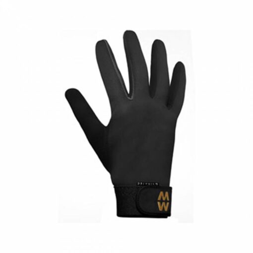 MacWet Long Climatec Sports Gloves - Long Cuff - Black