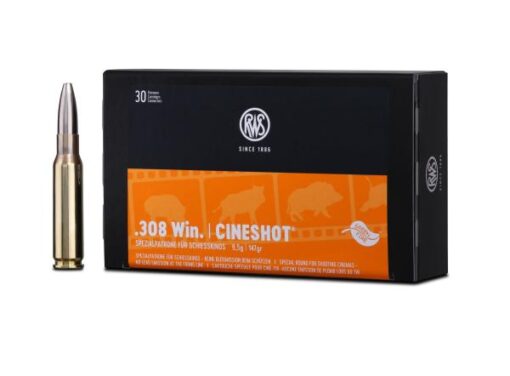 RWS Rifle Cartridges .308Win CINESHOT 9,5g/147grs 30 Stk SONDERPREIS ab 1,11/Stk