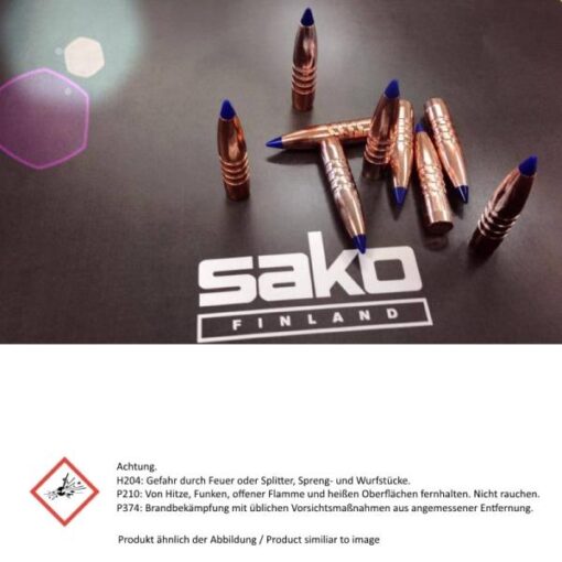 SAKO Rifle Cartridges .223Rem TM Gamehead 20 Stk 3,56g/55grs