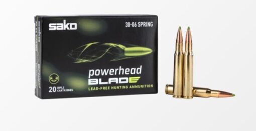 SAKO Rifle Cartridges .270Win Powerhead Blade SP 20 Stk 7,8g/120grs bleifrei